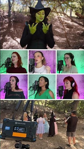 We never left our 'Wicked Phase' 💚💕 #wicked #wizardofoz #elphaba #glinda #wickedallalong