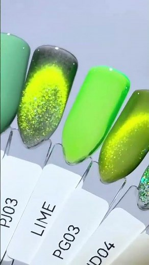 💚✨ It’s Time To Wear These Pretty Green Shades!🎄Which One Is Your Favorite 💅