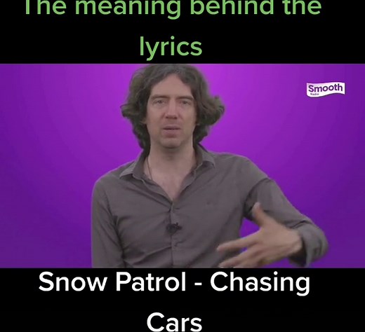 the meaning behind the lyrics of Snow Patrol - Chasing Cars #snowpatrol #chasingcars #songlyrics #musicislife #fyp #smoothradio
