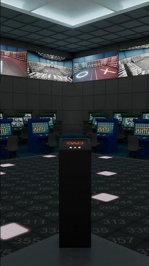 Squid Game Master Control Room | 3D Model #3dart #3danimation #squidgame3 #squidgame #blender