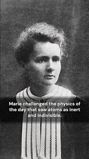 Marie Curie: two Nobel Prizes in two sciences, 1903 and 1911
