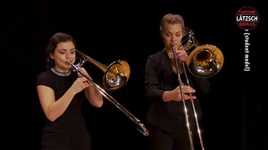 New LÄTZSCH Conservatory Models: Tenor Trombone SL-240 & Bass Trombone SL-500 - Eva Schiffler & Maxine Sophia | LÄTZSCH