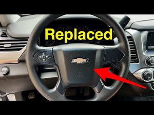 How to replace steering wheel on Chevy/GMC trucks.