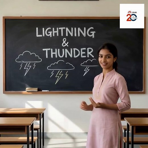 The Sky’s Fastest Race: Why Lightning Always Beats Thunder! ⚡