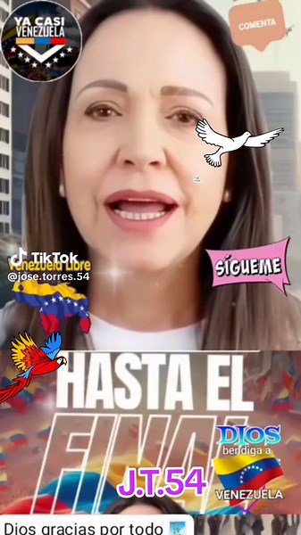 Apoyo a María Corina con Tigo: Los Venezolanos Unidos