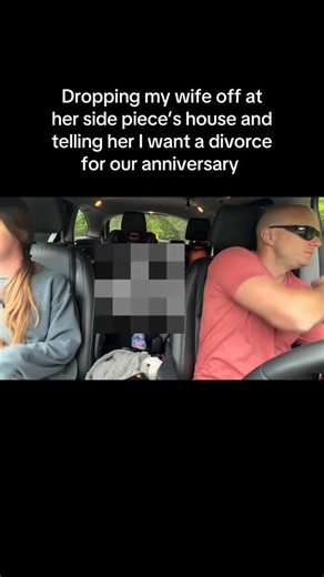 For their anniversary, he dropped his wife off at her side piece’s house… and told her he wanted a divorce. 😳💔📄What’s worse—the cheating itself or finding out on a day that was supposed to celebrate your marriage? 🔥❓