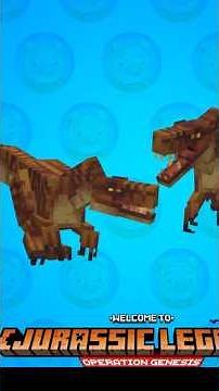 🦕JURASSIC PARK en MINECRAFT🦕 - Avances de JURASSIC LEGACY MOD