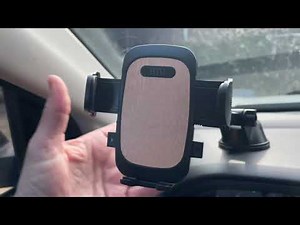 HTU Car Phone Holder Mount Review, Very stable and easy to mount!