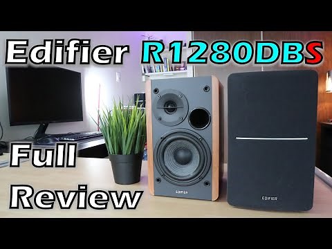 Edifier R1280DBs speakers full review & sound test with Soundfield Spacializer on & off