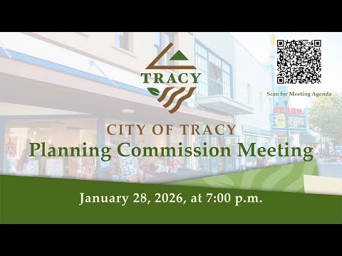 January 28, 2026 - Tracy Planning Commission Meeting