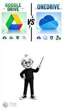 Google Drive vs OneDrive ☁️ #Shorts