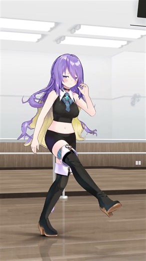 【MMD】 スキーターラビット ムーナ（スパッツ）#Shorts #quickmagic