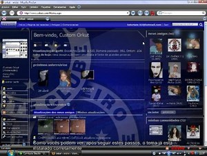 Custom Orkut - Instalando um tema