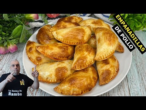 Baked Chicken Empanadas 🍗🍗 / Super Easy Recipe 😃 / Chicken Empanadas 💥