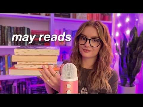 ASMR the books i read in may 📖 monthly reading wrap up