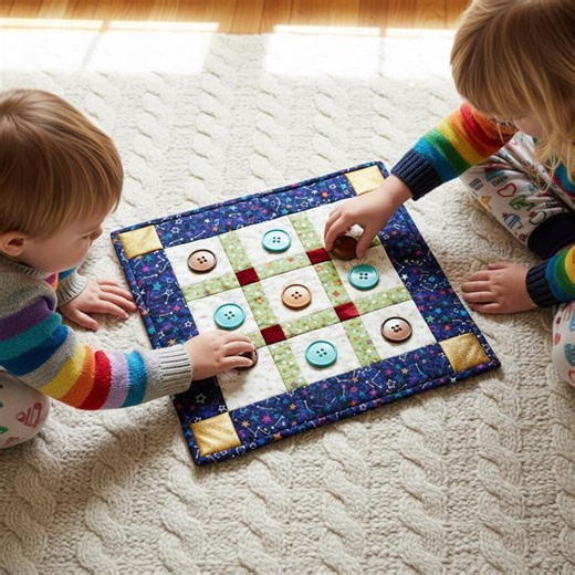 Tic Tac Toe Quilt Pattern – Beginner Travel Game Board (digital PDF Download) - Etsy