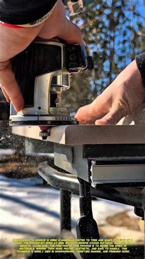 Perfect Edge Trimming with Router | Clean & Smooth Finish!.