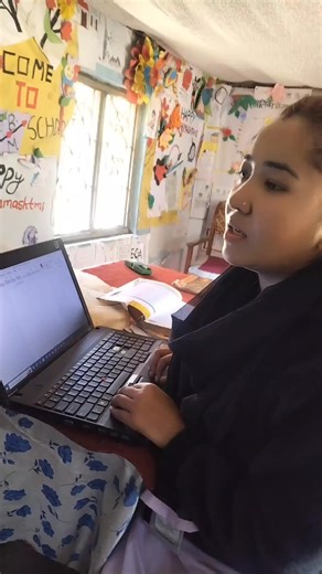 Teaching computer skills to my students 💻✨ Proud moments in computer class ❤️ Small steps today, big dreams tomorrow 🌱✨@B.M Boarding #computerteacher