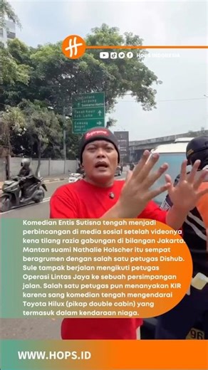 Sule Kena Tilang! Adu Argumen Panas dengan Dishub