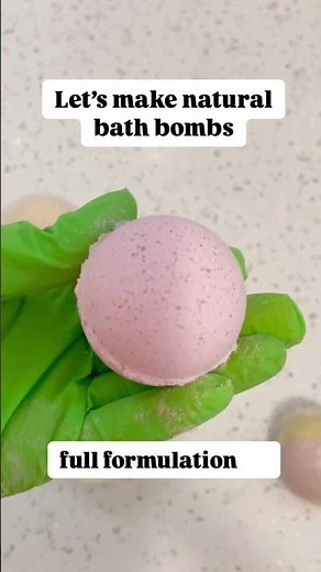 DIY All Natural Bath Bomb