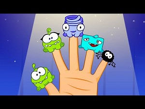 Om Nom's friends finger family / Learn English with Om Nom / Nursery Rhymes & Kids Songs - Videos For Kids