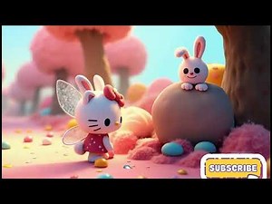 🎀 Hello Kitty's Magical Fairy Adventure ✨🌈 A Sparkle Filled Story for Kids