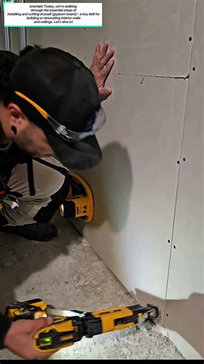 How to Install & Cut Drywall - Educational Guide by