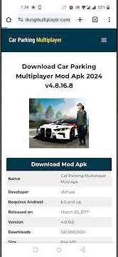Download Latest Version of Car Parking Multiplayer - Free