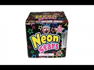 NEON STARS 25 SHOT - DOMINATOR FIREWORKS - DM280