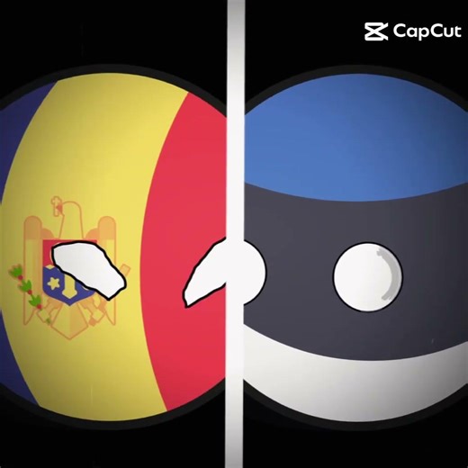 Albania vs Estonia #countryballs