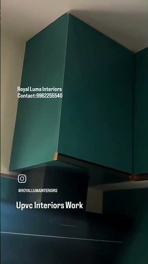 Upvc Modular Kitchen | Very Beautiful Budget Modular Kitchen Royal Luma Interior