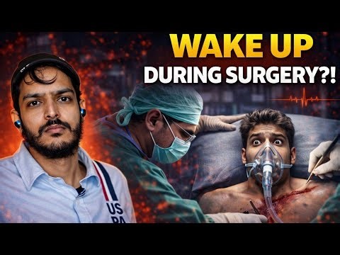 What happens if you wake up during surgery? 😨