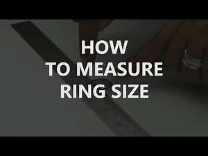How to measure your ring size?