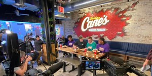 Heisman Finalists start ceremony weekend in NYC serving Raising Canes to fans