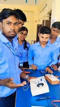 Mini Audio Amplifier Project.#itivlog #viralvideo #iti #minivlog #students #youtubeshorts #shorts