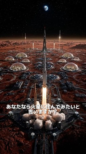 もし2100年、人類が火星に移住していたら？