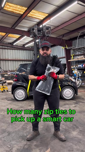 Sometimes it doesn’t sound like the smartest idea, but it ends up still working. Zip ties can fix anything. #Summer #Tools #Cars