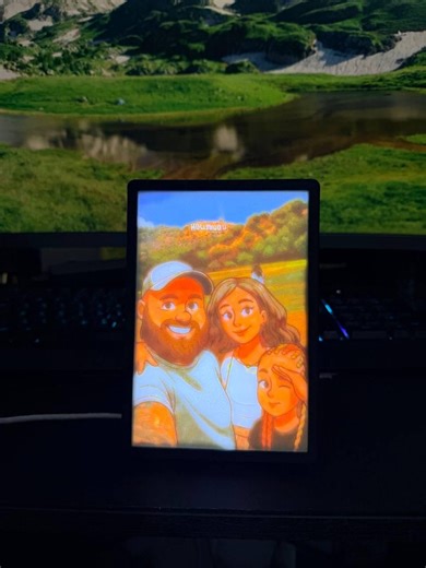 Custom 3D Printed Photo Light Frame (LED, USB Powered) - Etsy