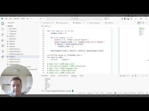W08 Lab Sort Program