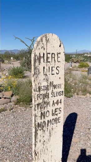 Famous Graves In Boothill Cemetery #wildwest #cowboys #history #rdr2 #tombstone #boothill #gravesite