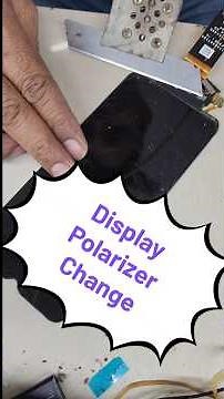 Phone display polarizer changer😱