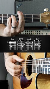 Check out this cool fingerstyle chord progression! Grab your guitar and pluck along with me! #reels #guitar #chords #guitarchords #chordprogression | LaPain Music