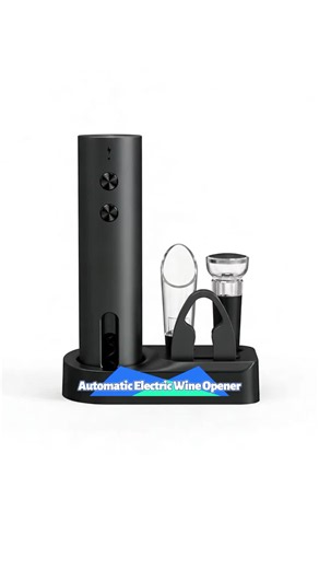 TikTok made me buy it! How cool is this **electric wine opener**? It's so easy to use and perfect for parties and gatherings. You need to check it out! Don't miss out, **shop now**! #kitchengadgets #lifehackproducts #kitchengadgetessential #beveragecanopener #wondbornportablebottlewarmer #winefridge #kitchengadgetskitchenappliances #bottleopeners #drinkwaremusthaves #grillingmusthaves