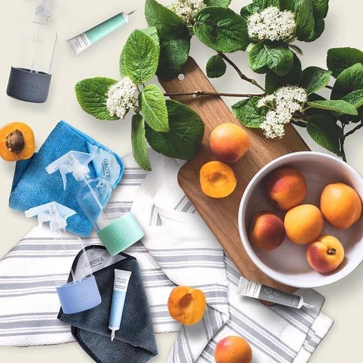 Toxin-free and highly effective, Grove Collaborative's cleaning concentrates are a must-have! Click PLAY to learn how to use these super cleaners in your home! 🌿 | Grove Collaborative