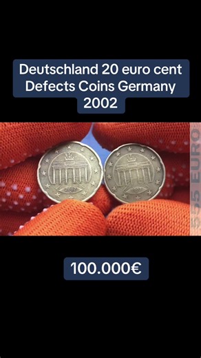 Identifying Defective 20 Euro Cent Coins from Germany (2002)