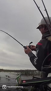 Rus Snyders catching and landing his #pbass day 2 of the Kayak Bass Fishing #tenventational ! | Dakota Lithium Batteries