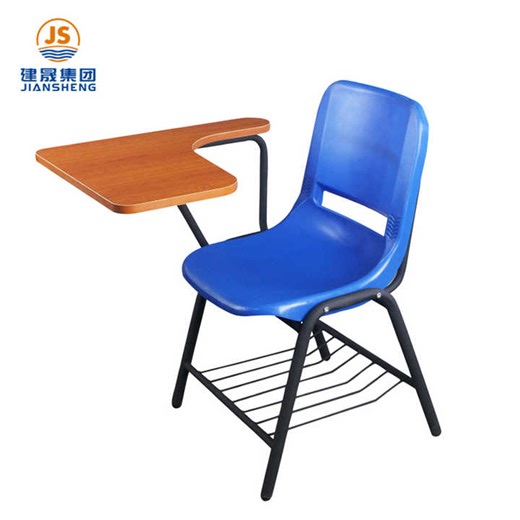 School Chairs with Desk Classroom Writing Chair with Desk for Study and Training Room