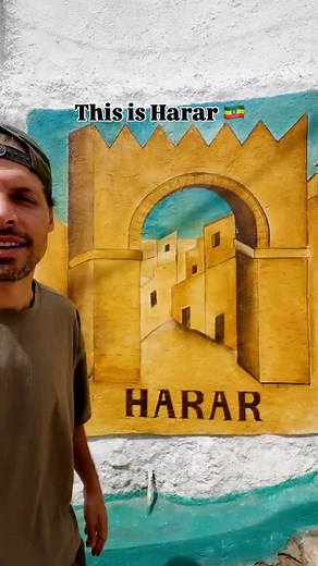 Is this the most beautiful place in Ethiopia? Harar Old Town is a UNESCO World Heritage Site and my favorite place so far in Ethiopia! 🫶🏼 ￼Walking through the maze of Harar Old Town, also known as Harar Jugol, feels like stepping back in time. This walled city in eastern Ethiopia is a UNESCO World Heritage Site and one of the most unique places I’ve ever visited. Surrounded by ancient walls built between the 13th and 16th centuries, Harar is often called the ‘fourth holiest city of Islam’. at