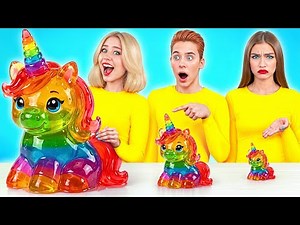 Big, Medium and Small Plate Challenge | Funny Cooking Battle by Multi DO Challenge