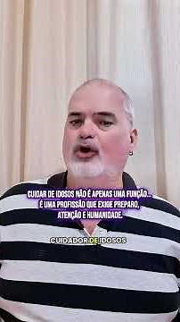 CUIDADOR DE IDOSOS: A CARREIRA PARA QUEM QUER TRABALHAR COM CUIDADO E RESPONSABILIDADE